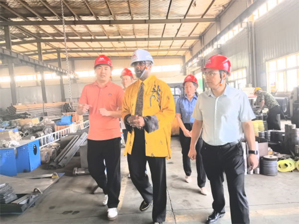 跨國界，筑橋梁丨熱烈歡迎非洲客戶到高飛股份參觀考察